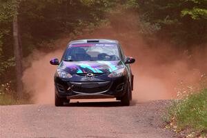 Matt Wolfe / Cray Dumeah Mazda 2 on SS2, Norway South I.