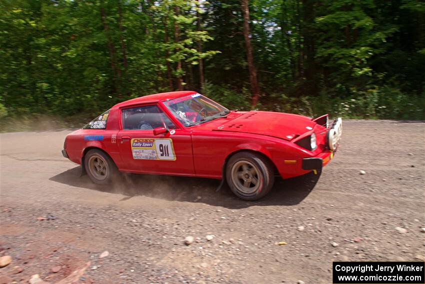 Colin Redner / Michael Claiborne Mazda RX-7 on SS2, Norway South I.