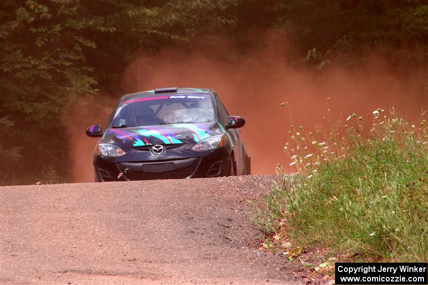 Matt Wolfe / Cray Dumeah Mazda 2 on SS2, Norway South I.