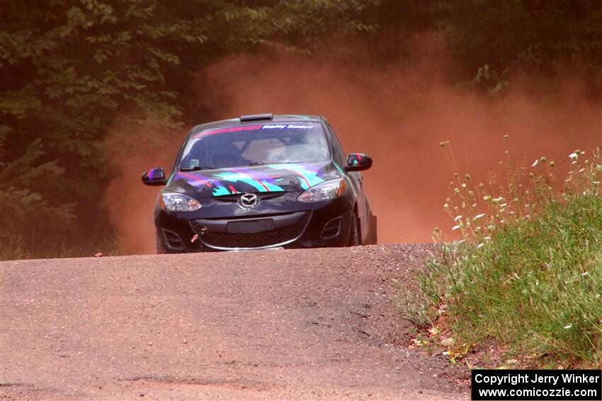 Matt Wolfe / Cray Dumeah Mazda 2 on SS2, Norway South I.