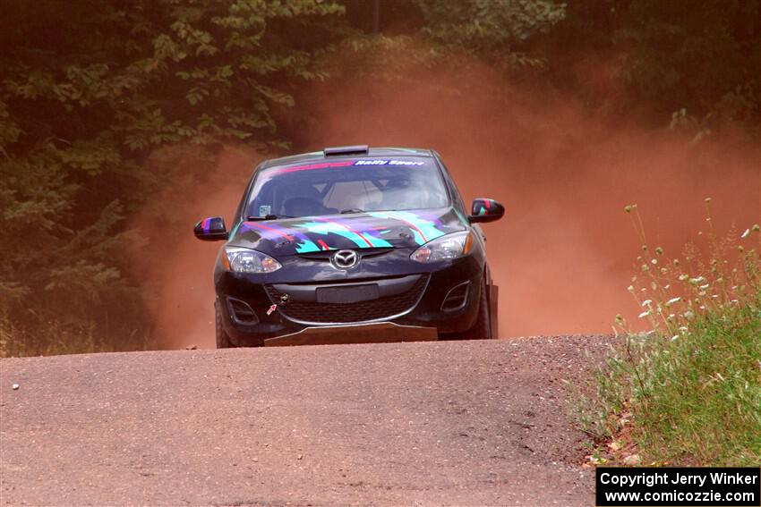 Matt Wolfe / Cray Dumeah Mazda 2 on SS2, Norway South I.