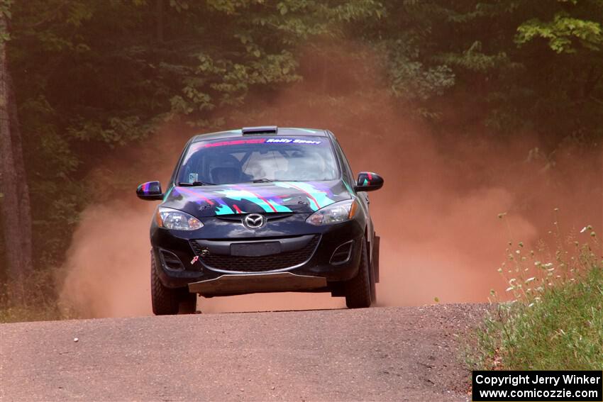 Matt Wolfe / Cray Dumeah Mazda 2 on SS2, Norway South I.