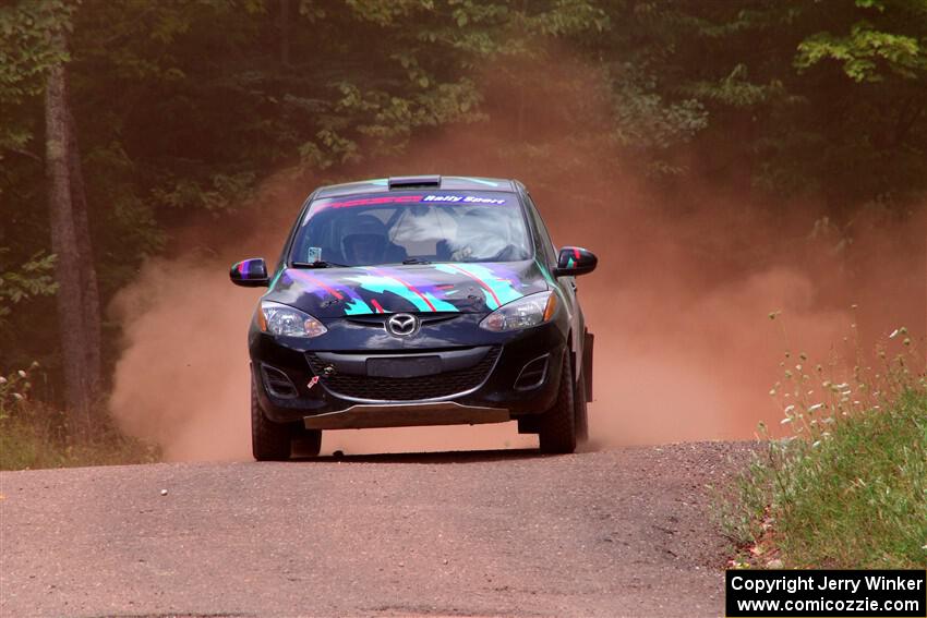 Matt Wolfe / Cray Dumeah Mazda 2 on SS2, Norway South I.