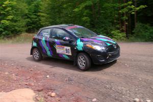 Matt Wolfe / Cray Dumeah Mazda 2 on SS2, Norway South I.