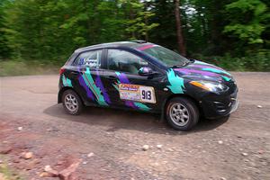Matt Wolfe / Cray Dumeah Mazda 2 on SS2, Norway South I.