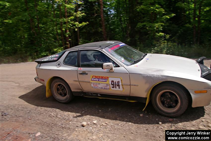 Matthew Heirtzler / Soren Olsen Porsche 944 on SS2, Norway South I.