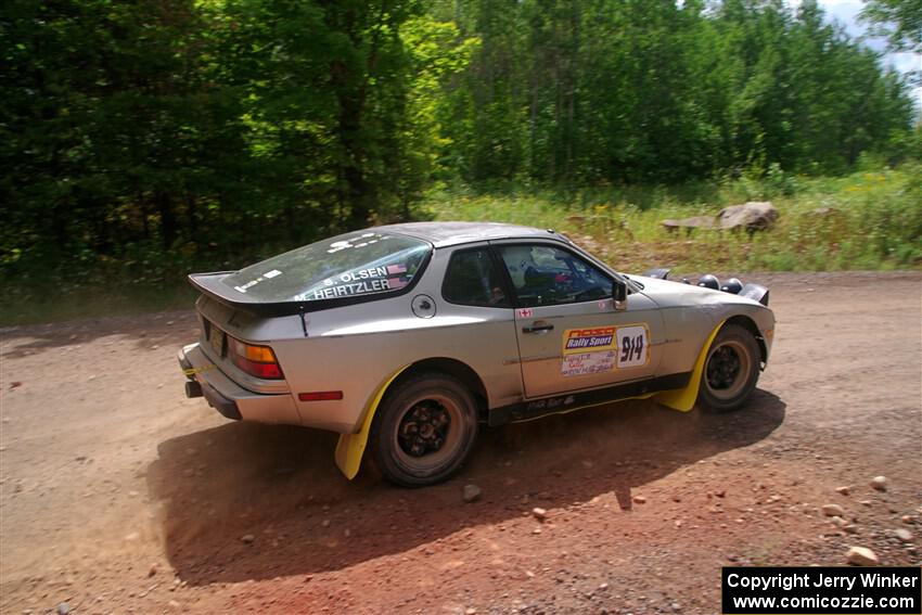 Matthew Heirtzler / Soren Olsen Porsche 944 on SS2, Norway South I.