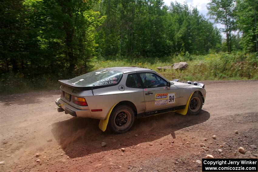 Matthew Heirtzler / Soren Olsen Porsche 944 on SS2, Norway South I.