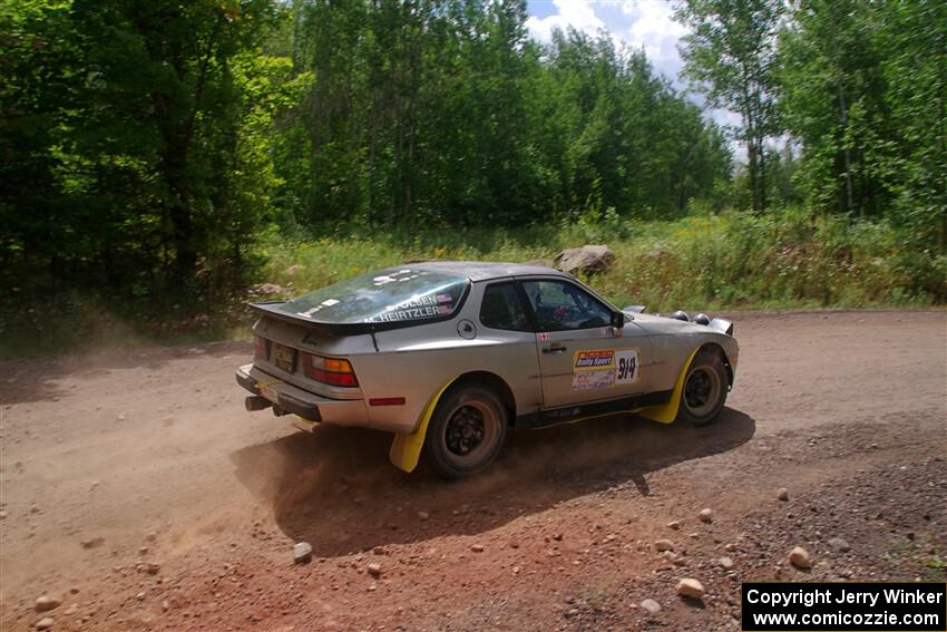 Matthew Heirtzler / Soren Olsen Porsche 944 on SS2, Norway South I.