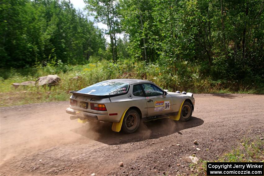 Matthew Heirtzler / Soren Olsen Porsche 944 on SS2, Norway South I.
