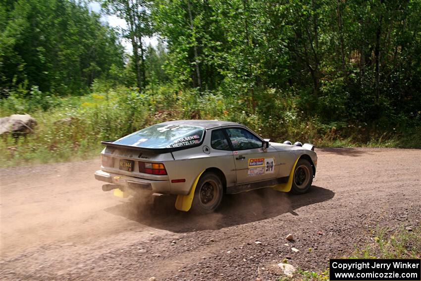 Matthew Heirtzler / Soren Olsen Porsche 944 on SS2, Norway South I.