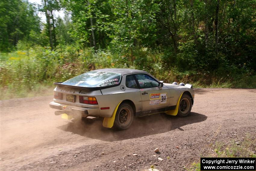 Matthew Heirtzler / Soren Olsen Porsche 944 on SS2, Norway South I.