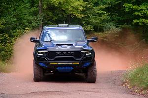 A RAM 1500 pickup sweeps SS2, Norway South I.