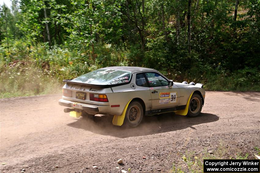 Matthew Heirtzler / Soren Olsen Porsche 944 on SS2, Norway South I.