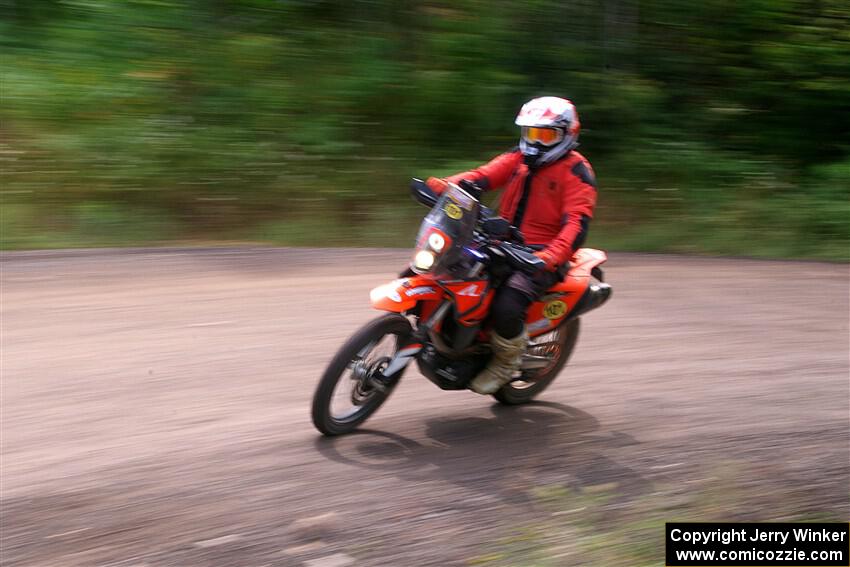 Rudi Bredenkamp's KTM 690 Enduro R on SS3, Norway Home.