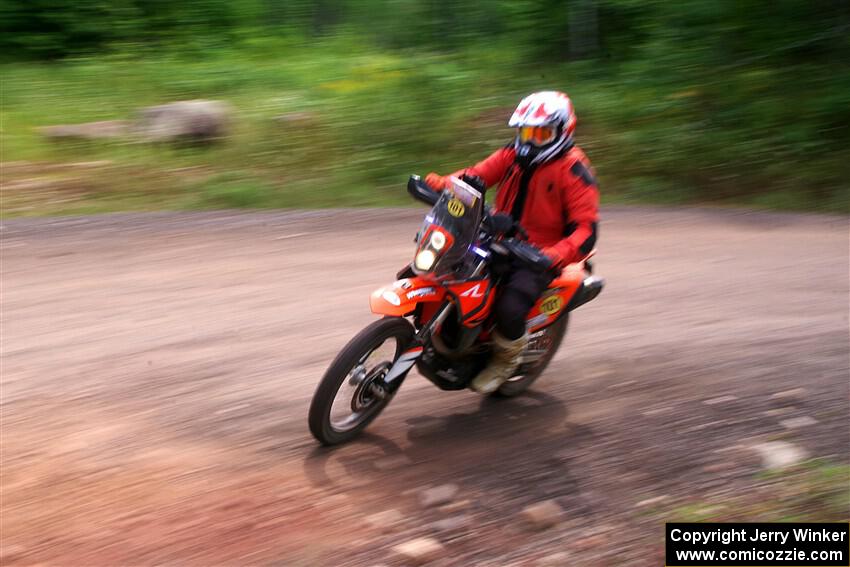 Rudi Bredenkamp's KTM 690 Enduro R on SS3, Norway Home.