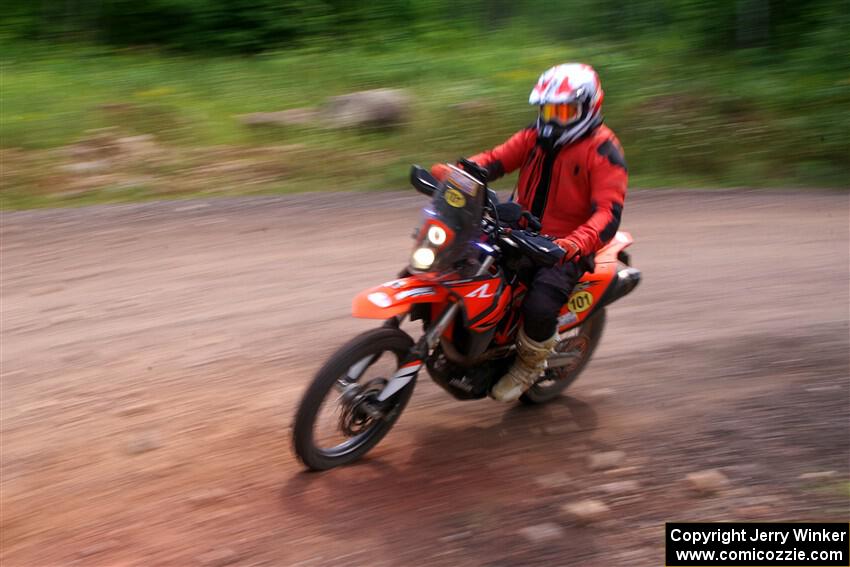 Rudi Bredenkamp's KTM 690 Enduro R on SS3, Norway Home.