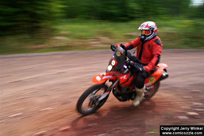 Rudi Bredenkamp's KTM 690 Enduro R on SS3, Norway Home.