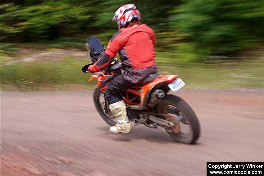 Rudi Bredenkamp's KTM 690 Enduro R on SS3, Norway Home.