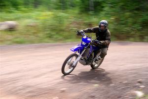 Matt Holl's Yamaha WR450 on SS3, Norway Home.