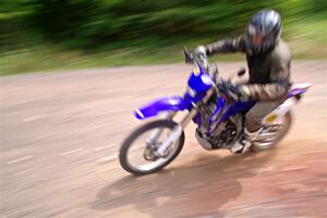 Matt Holl's Yamaha WR450 on SS3, Norway Home.