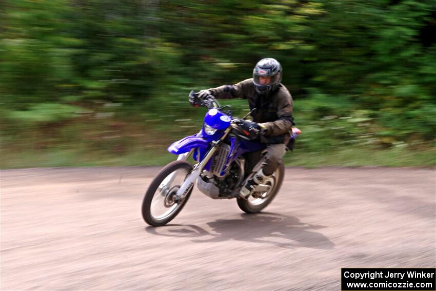 Matt Holl's Yamaha WR450 on SS3, Norway Home.