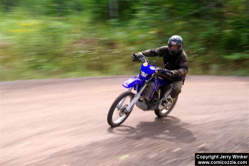 Matt Holl's Yamaha WR450 on SS3, Norway Home.