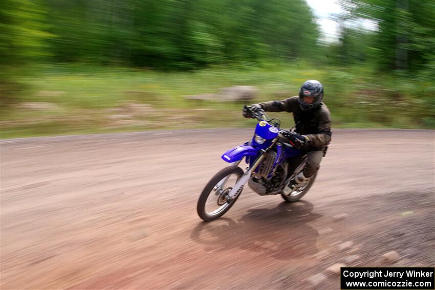 Matt Holl's Yamaha WR450 on SS3, Norway Home.