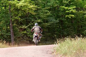 Matt Holl's Yamaha WR450 on SS3, Norway Home.