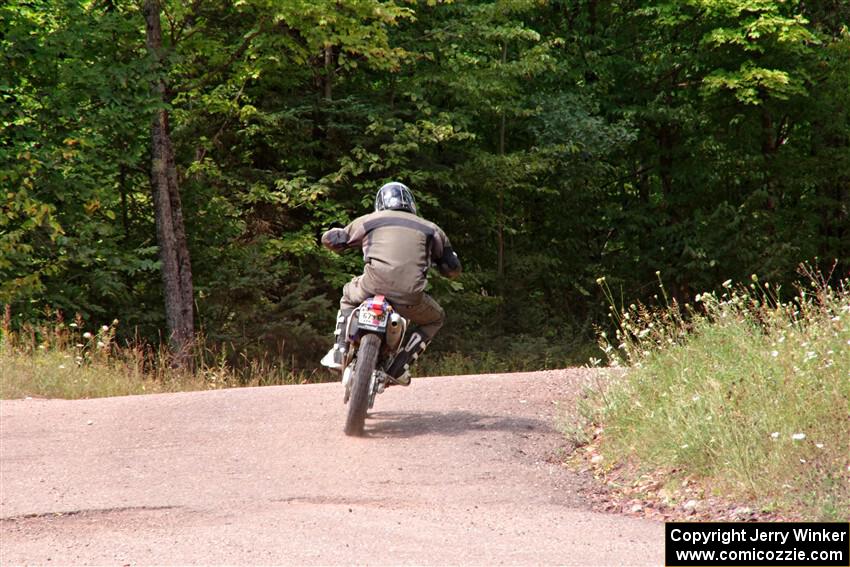 Matt Holl's Yamaha WR450 on SS3, Norway Home.