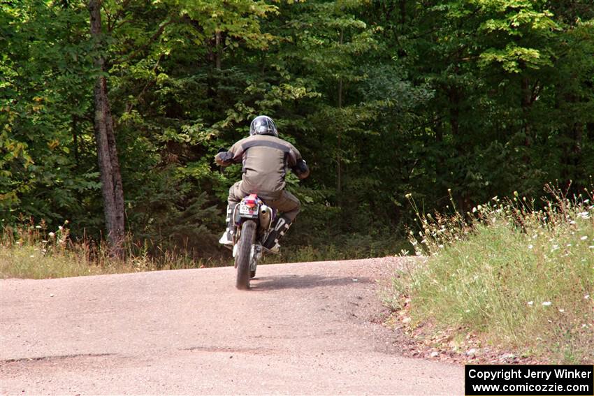 Matt Holl's Yamaha WR450 on SS3, Norway Home.
