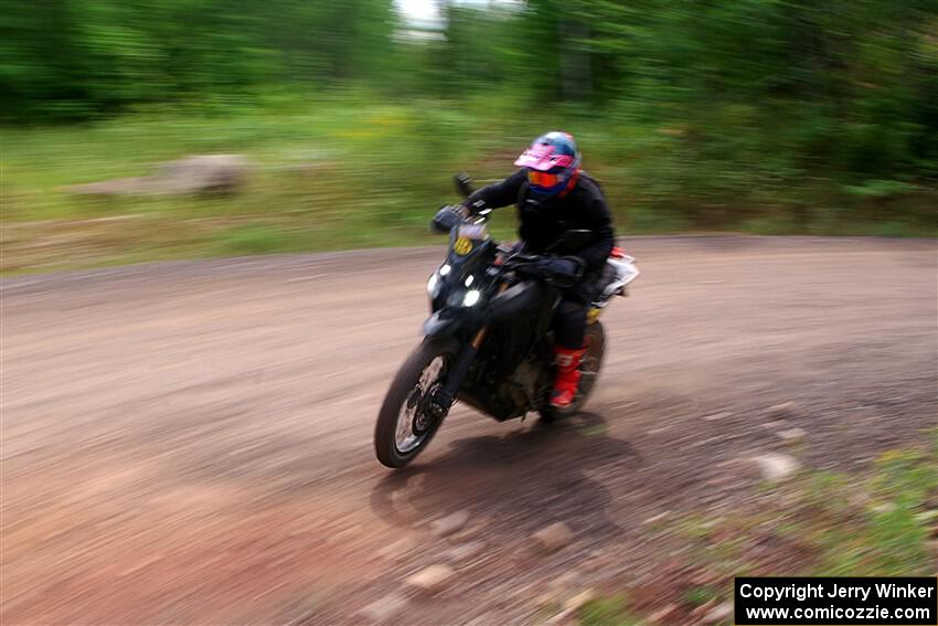 Tali Kurlantzick's Honda CRF1000L on SS3, Norway Home.