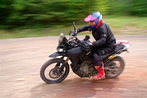 Tali Kurlantzick's Honda CRF1000L on SS3, Norway Home.