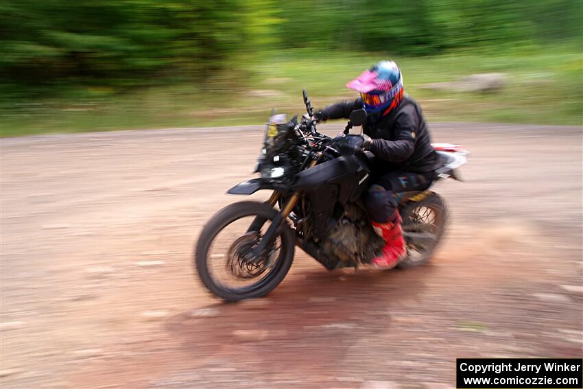 Tali Kurlantzick's Honda CRF1000L on SS3, Norway Home.