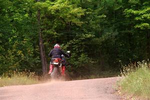 Tali Kurlantzick's Honda CRF1000L on SS3, Norway Home.