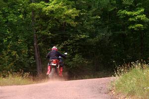 Tali Kurlantzick's Honda CRF1000L on SS3, Norway Home.
