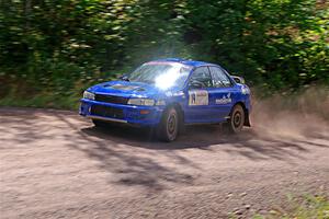 Connor Himes / Aleut Hatfield Subaru Impreza on SS3, Norway Home.
