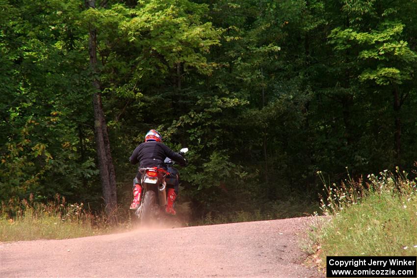 Tali Kurlantzick's Honda CRF1000L on SS3, Norway Home.