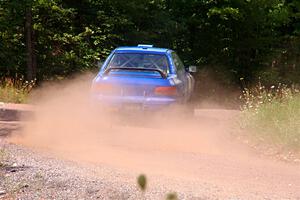 Connor Himes / Aleut Hatfield Subaru Impreza on SS3, Norway Home.