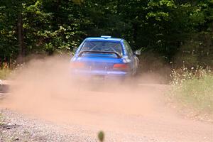 Connor Himes / Aleut Hatfield Subaru Impreza on SS3, Norway Home.