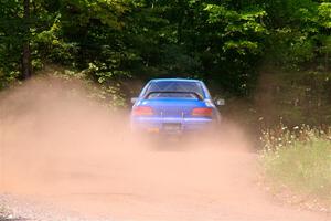 Connor Himes / Aleut Hatfield Subaru Impreza on SS3, Norway Home.