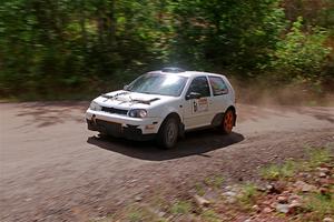 John Gusmano / Josh Remmetter VW GTI on SS3, Norway Home.