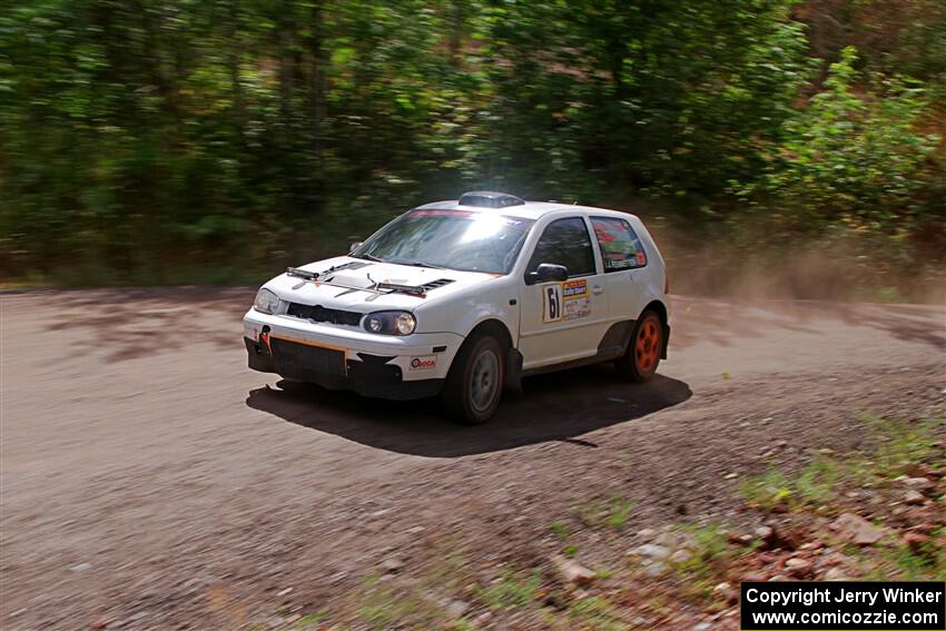 John Gusmano / Josh Remmetter VW GTI on SS3, Norway Home.