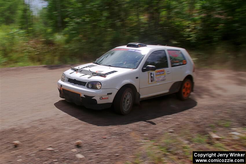 John Gusmano / Josh Remmetter VW GTI on SS3, Norway Home.