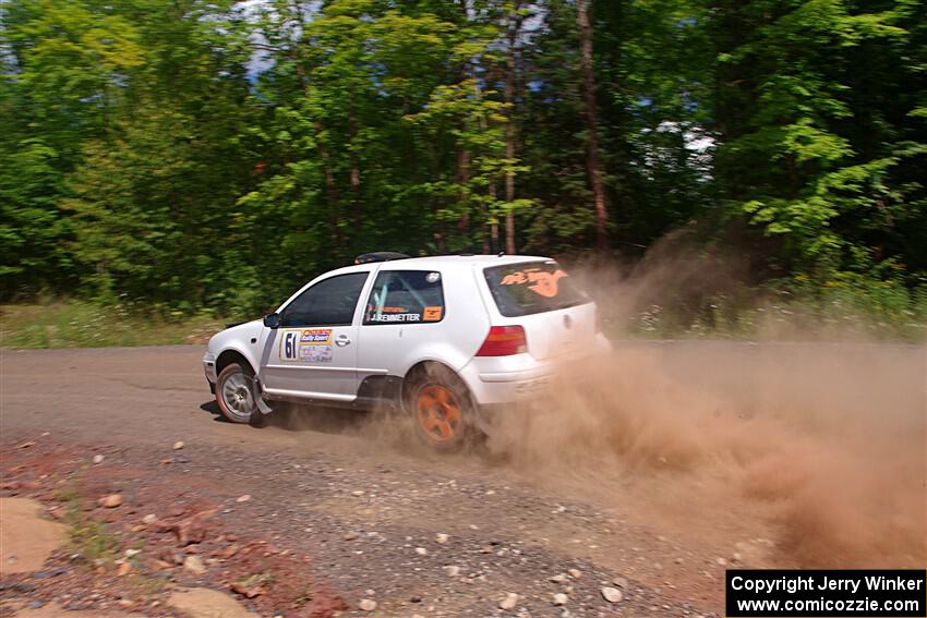 John Gusmano / Josh Remmetter VW GTI on SS3, Norway Home.