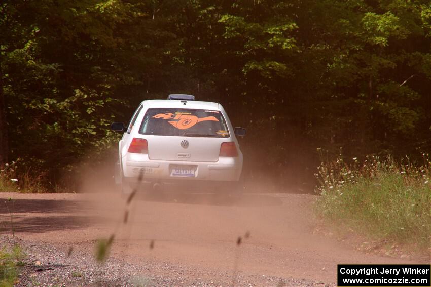 John Gusmano / Josh Remmetter VW GTI on SS3, Norway Home.