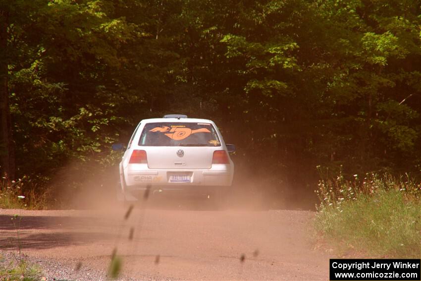 John Gusmano / Josh Remmetter VW GTI on SS3, Norway Home.