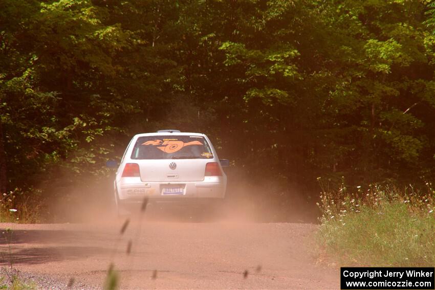 John Gusmano / Josh Remmetter VW GTI on SS3, Norway Home.