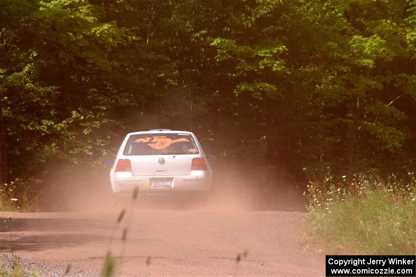 John Gusmano / Josh Remmetter VW GTI on SS3, Norway Home.