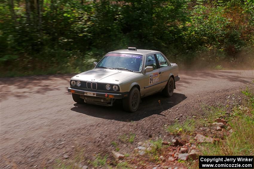 Mohammad Salehi / Alex Ferencz BMW 325is on SS3, Norway Home.